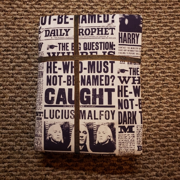 Harry potter PBT sheet set daily prophet NEW - Picture 3 of 4